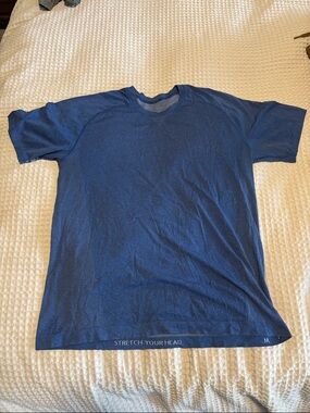 lululemon athletica Navy Short Sleeve Crew Performance Tee